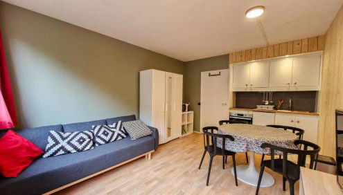 Appartement Flaine Forêt - Foto 3, stove, wardrobe