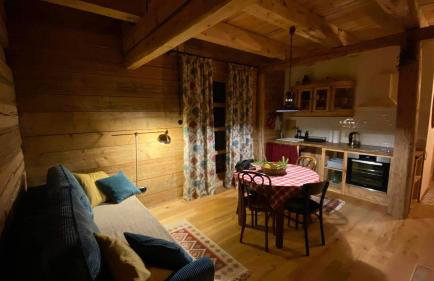 Nad Mikowym Potokiem - wydzielona część drewnianego domu z osobnym wejściem i ogrodem - Foto 40