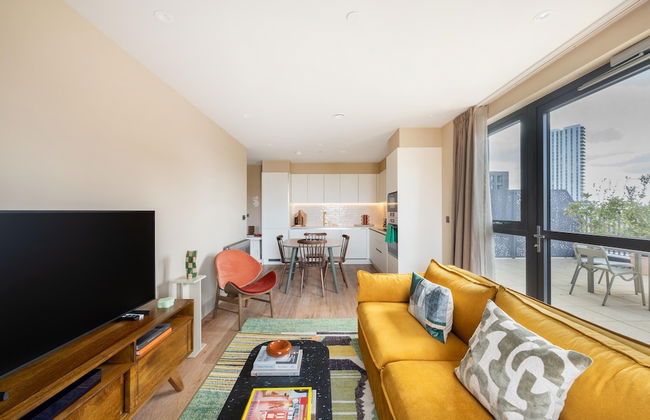 Chic Urban Flat With Rooftop Access - Foto 12