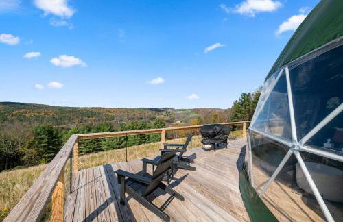 'The Bear Dome' with Barrel Hot Tub in Franklin - Foto 18