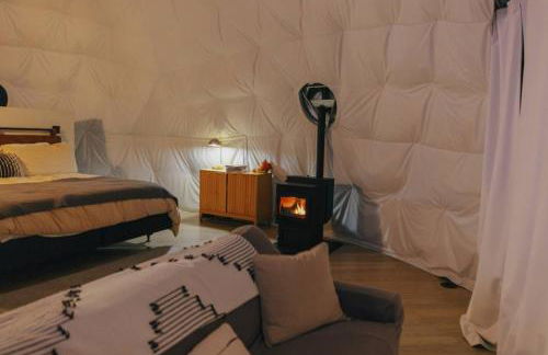 Asheville Luxury Glamping Dome - Mountain Views, and Hot Tub! - Foto 36