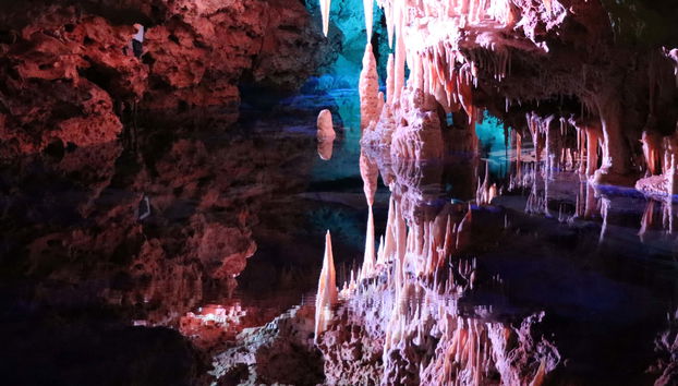 Excursion aux grottes dels Hams et Dinosaurland