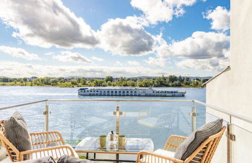 Wunderschöne Ferienwohnung direkt am Rhein - Foto 1