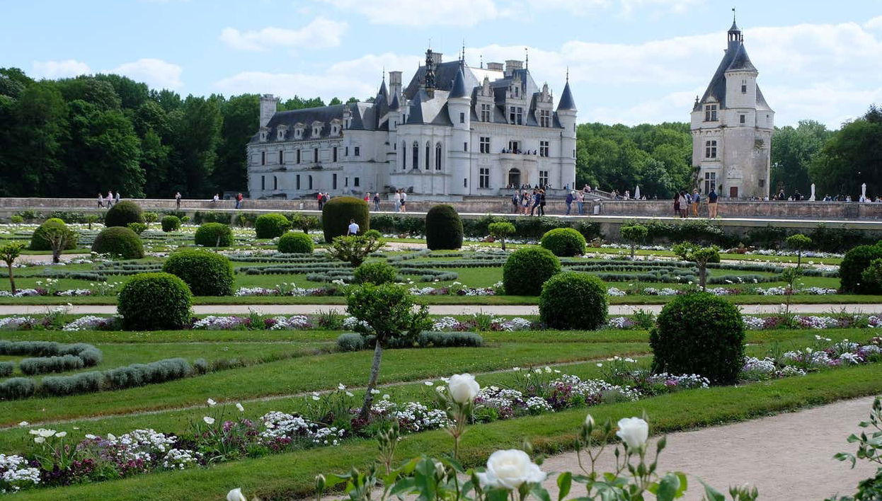 Jardins du château de Chenonceau