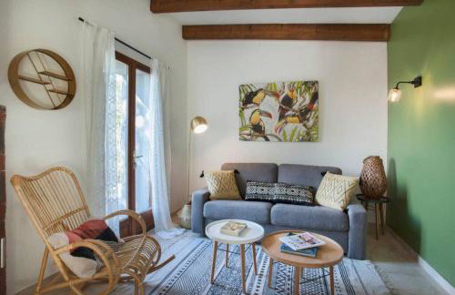 Villa bodri, maison en pierre avec vue mer et piscine chauffée - Foto 4