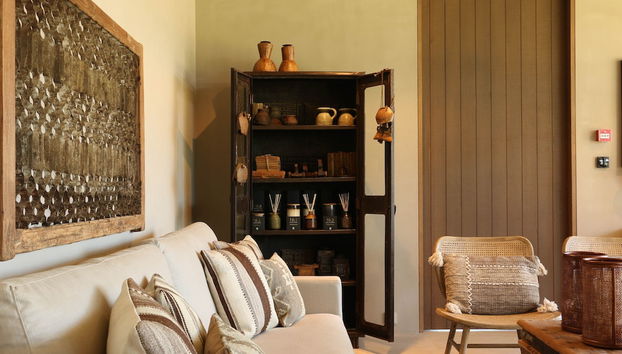 Zona de estar del vestíbulo