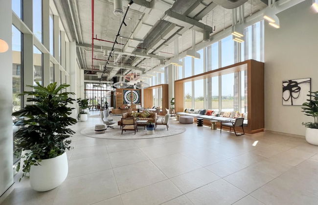 Modern Boho 1BR Sleeps4 Balcony Pool Gym Dxbhills - Foto 19