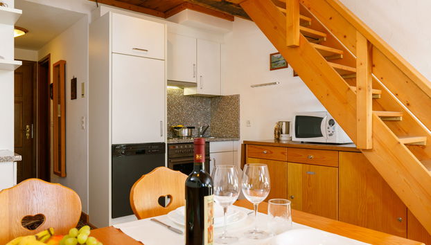 Residenza Chesa Margun 59-4 - Foto 3, Kitchen / Dining Room