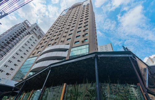 Flat Hotel Merc Espaçoso Ibirapuera 4 estrelas com Wi-Fi Recepção 24 horas 3PRI - Foto 23