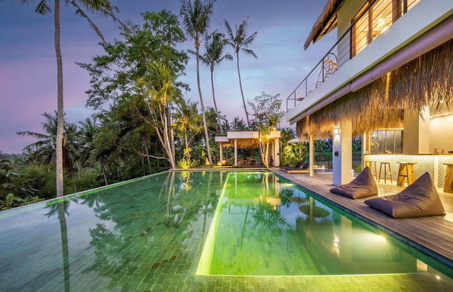 New!ubud Hideaway 6BR Villa w/ Ricefield View - Foto 55