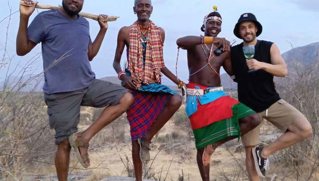 Conociendo una aldea masái