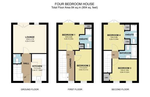 Sea Haven House Central Plymouth 4 Bed 3 and a Half Bath Secure Parking - Foto 27