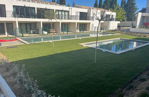 Les Papillons du Ventoux - Le Souci - éénslaapkamerappartement met terras en tuin - Photo 27