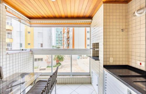 Canto nobre da Praia Grande - Apartamento completo e confortável - Foto 18