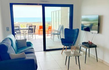 #Sète Front de mer Piscine Box privé Clim - Foto 23