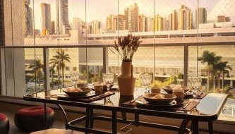 Apto Completo 2 Quartos em Frente ao Shopping com Vaga - Foto 3