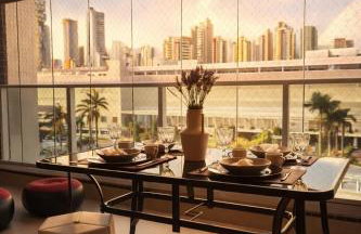 Apto Completo 2 Quartos em Frente ao Shopping com Vaga - Foto 3