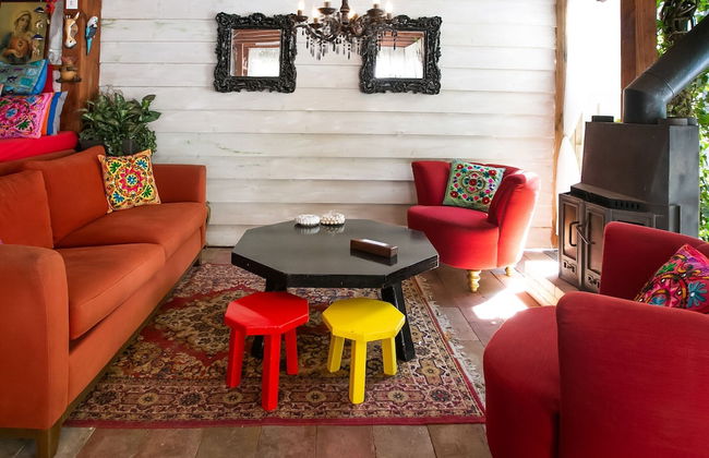 A Detached Bungalow With Outdoor Fireplace, Covered Terrace and Pond in a Forest Plot - Photo 28