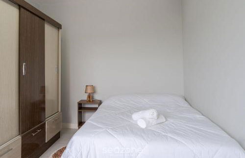 Apto com varanda e churrasq 500m da praia RML605 - Foto 13