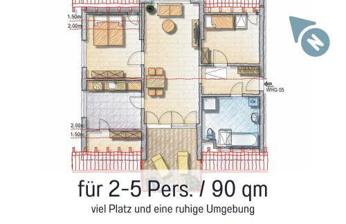 Gemütlich*Stylisch*Netflix*Blick ins Grüne* - Foto 43