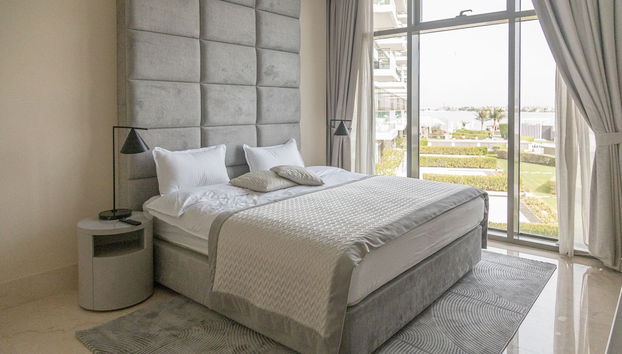 Palm Perfection 3BR with Private Beach - Foto 4, Habitación