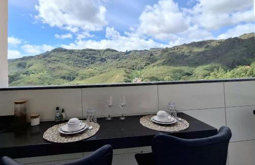 Ap Ouro Pret - com piscina aquecimento solar e churrasqueira - Foto 8