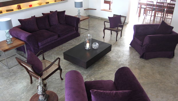 Zona de estar del vestíbulo