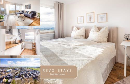 Moderne 2-Zimmer-Wohnung mit atemberaubender Skyline Aussicht auf Frankfurt! - Foto 1