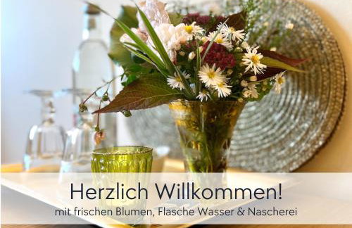 ALTE FÖRSTEREI - Altstadtwohnung mit Stil & Aufzug - in der Hinterburg Schlitz - mit Garten, Parkplatz & E-Ladestation - Hunde willkommen - Fulda, Bad Hersfeld, Alsfeld in 25 km Entfernung - Foto 10