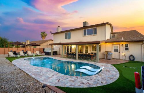 Slide into Fun Pool Games Fire Pit Sport Court - Foto 12