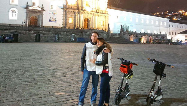 Balade nocturne dans Quito