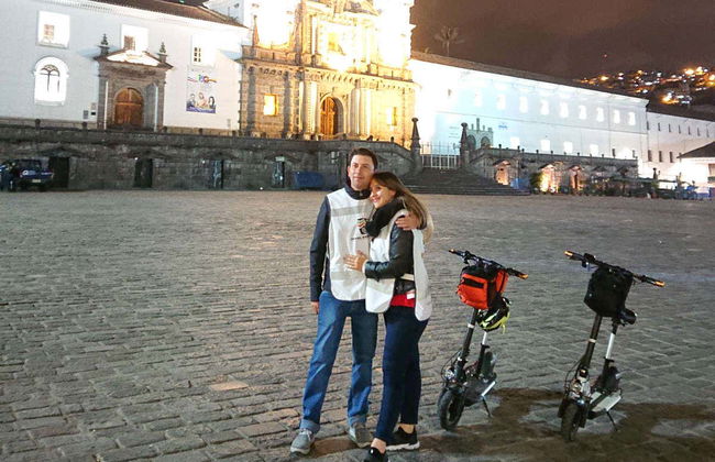 Balade de nuit en trottinette électrique dans Quito - Photo 2