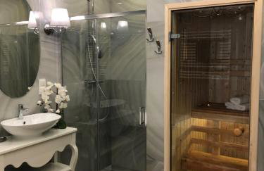 Family & Business Sauna Apartments No1 Leśny nad Zalewem Cedzyna Unikat - 3 Bedroom with Private Sauna, Bath with Hydromassage, Terrace, Garage, Catering Options - Foto 3