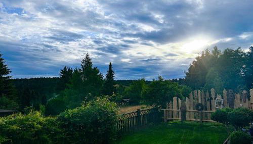 Ferienhaus Rennsteiggruss - Foto 3, Garden view