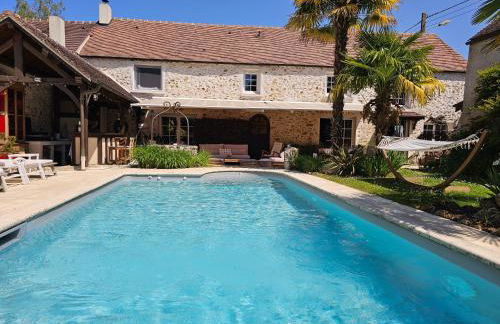 Villa familiale La Finca du champ de l'eau Avec sauna jacuzzi proche de Disney et Paris - Foto 54