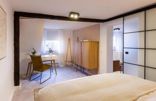 bayreuthome - Romantisches City Apartment mit Whirlpool und 2 Schlafzimmern - Foto 5