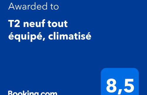 T2 neuf tout équipé, climatisé - Foto 19