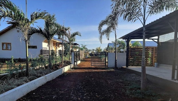 Facciata della struttura