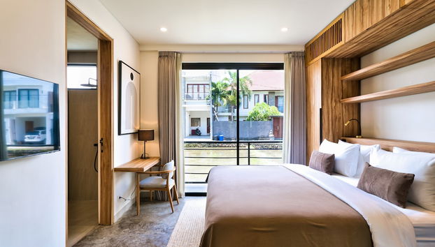 Berawa Townhouse Unit 5 by Betterplace - Foto 3, Habitación