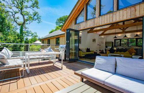 Tresillian Lodge Waterfront, Forest, Hot tub,Sauna - Foto 1