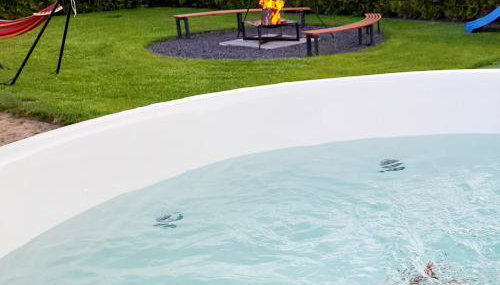 Domek wakacyjny, nad morzem z balią, Lawendowe Wzgórze, - Foto 3, Garden, Garden view