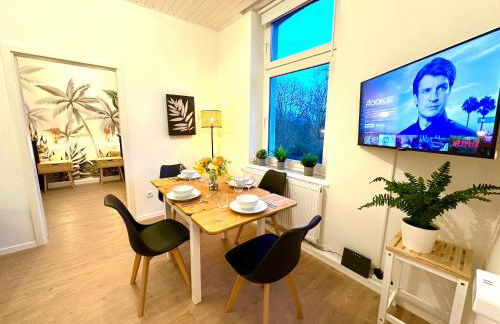 Dschungel Apartment, Netflix, Sonos, nahe Messe Düsseldorf, Helios Klinik, Innenstadt - Foto 8