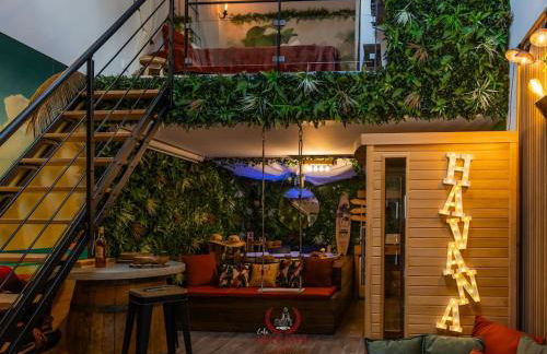 Loft "Havana Spa" Cuba Jacuzzi Sauna Bar à cocktails - Foto 47