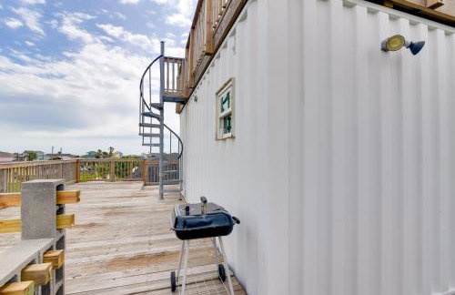 Rooftop Deck and Views! Pet-Friendly Galveston Home - Foto 21