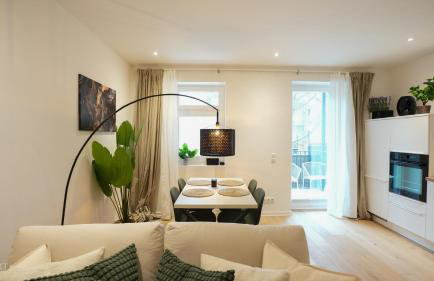 Boutique Design Apartment - 53 qm mit Fußbodenheizung und Balkon - Foto 3