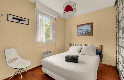 Le Jardin des Muses - T3 climatisé avec terrasse, Piscine et Parking - Foto 8