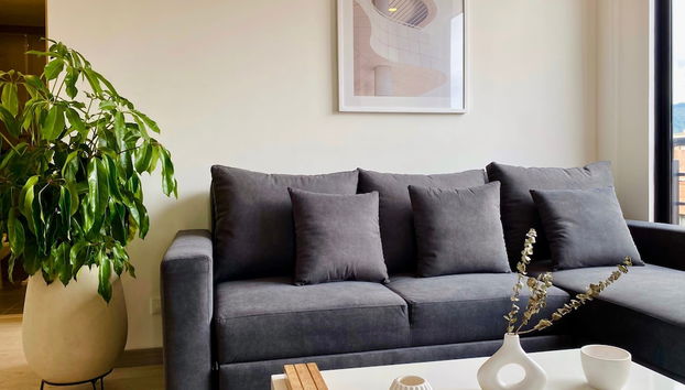 w Illustrious 2BR w Street View in Chapinero - Foto 5, Habitación