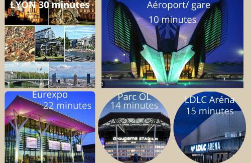 Maison TESLA aéroport gare cnpe rte Golf de Lyon - Foto 22