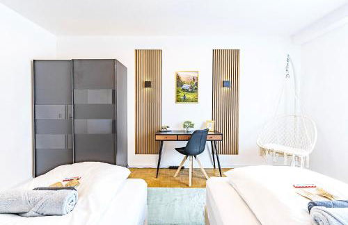 Große Terassen-Wohnung mit Grill, Playstation 5, Billardtisch und Massagesessel - Foto 22