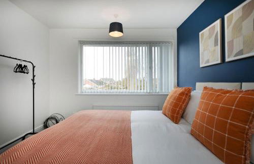 Cosy 4-BDR Family-Friendly House in North Hykeham, with High Speed Free WiFi, Secure Parking, Sleeps Up to 7, Long-Term Stays Allowed! - Foto 33